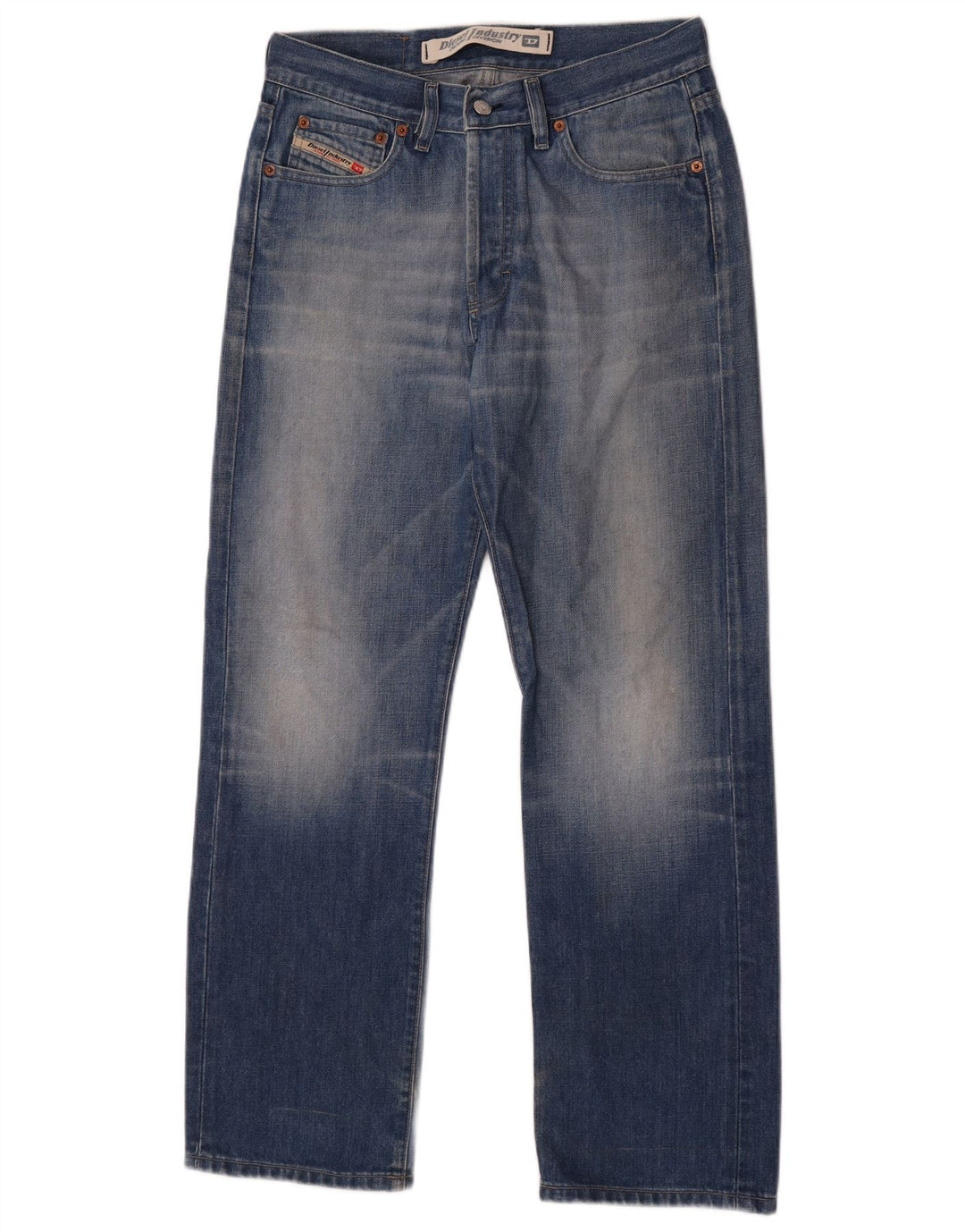 Diesel Jean droit W31 L30 bleu coton homme