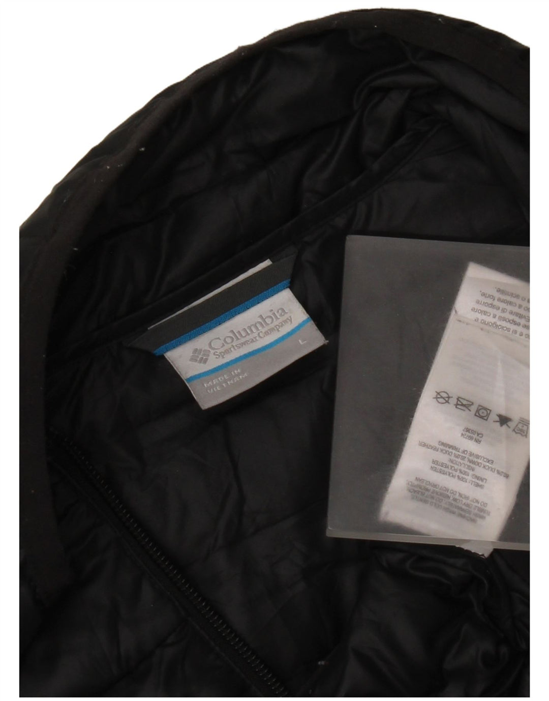 Columbia Gilet rembourré homme UK 40 Large Noir Polyester