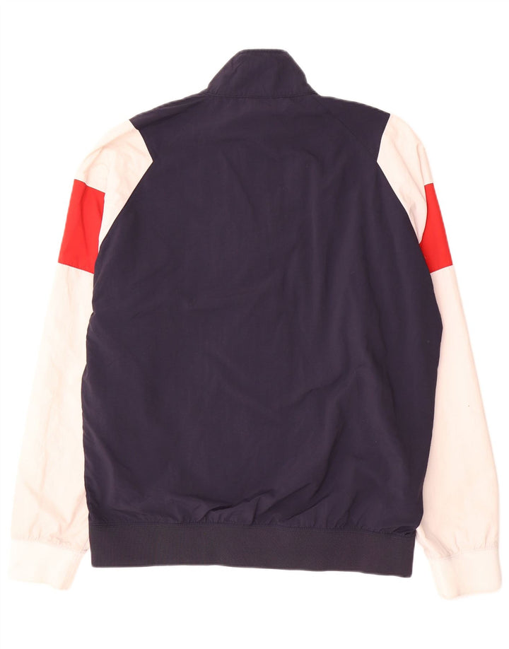 Champion Veste de Survêtement Graphique Homme Bleu Marine Moyen Colourblock