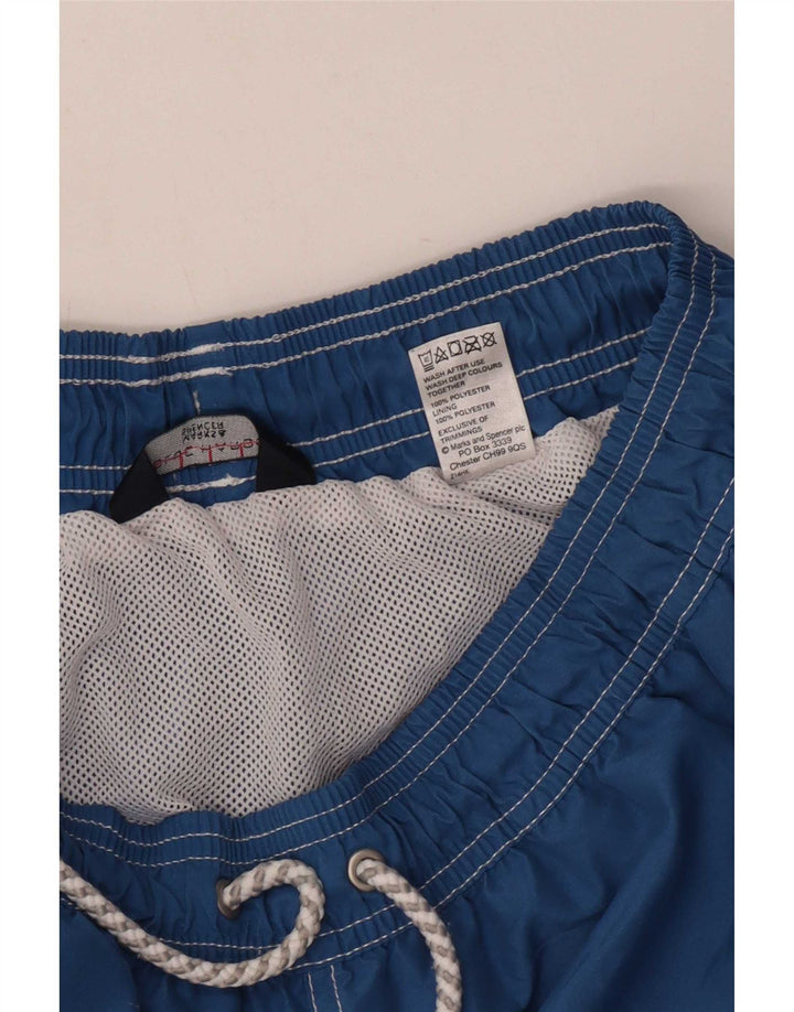 Marks & Spencer Short de Bain Homme Bleu Moyen Polyester