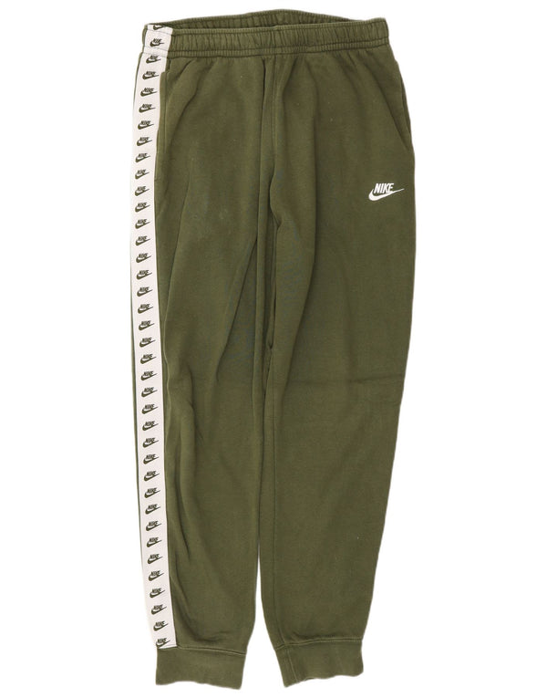 Nike Pantalon de survêtement graphique pour homme Kaki moyen colour block