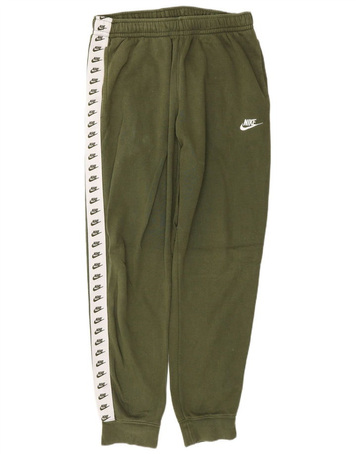 Nike Pantalon de survêtement graphique pour homme Kaki moyen colour block