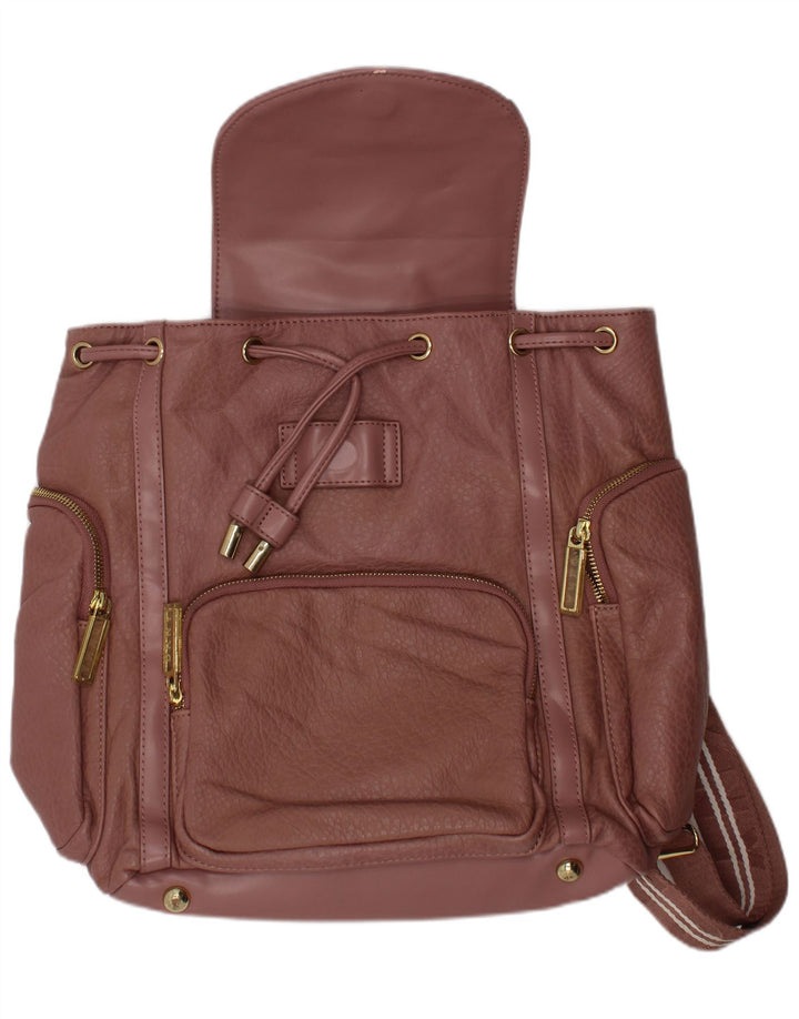 Dkny Sac à Dos Femme en Simili Cuir Taille Unique Rose Polyuréthane