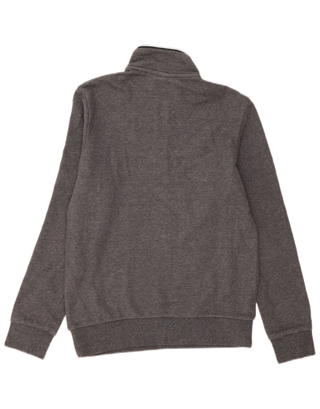Lotto Sweat-shirt à col zippé pour homme Petit gris Coton