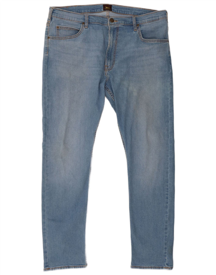 Lee Jean Slim Rider W38 L32 Homme Bleu Coton