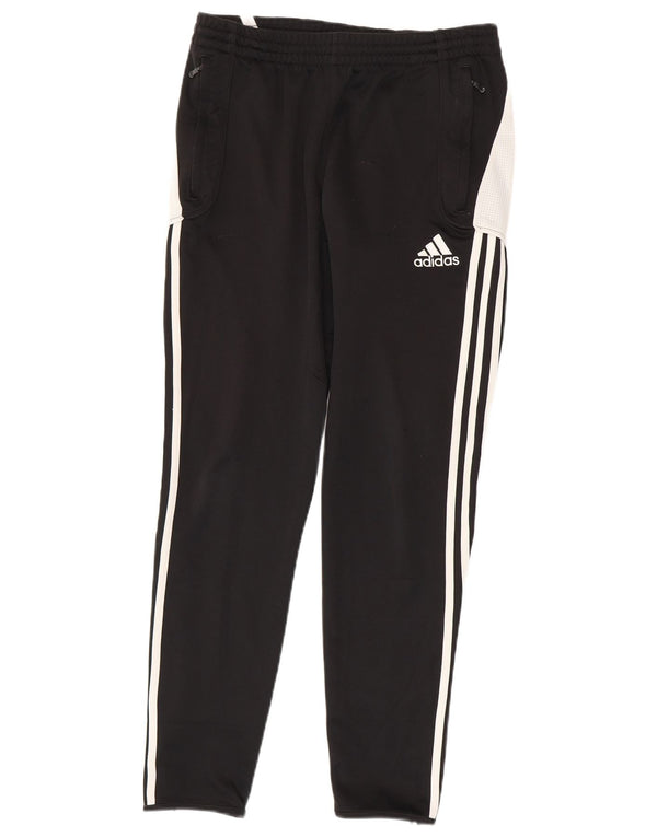 ADIDAS Pantalon de survêtement Climalite pour homme Large Noir Colorblock Polyester
