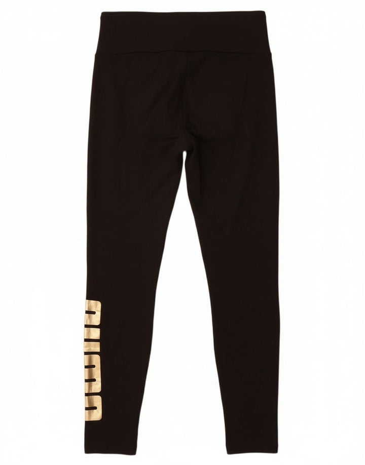 Puma Legging graphique pour femme UK 12 Noir moyen