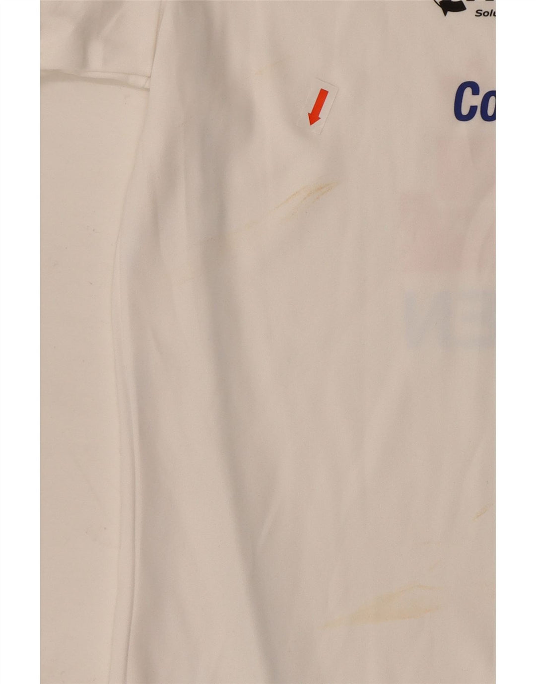 ADIDAS T-shirt Climalite Graphic pour hommes, petit, blanc, polyester