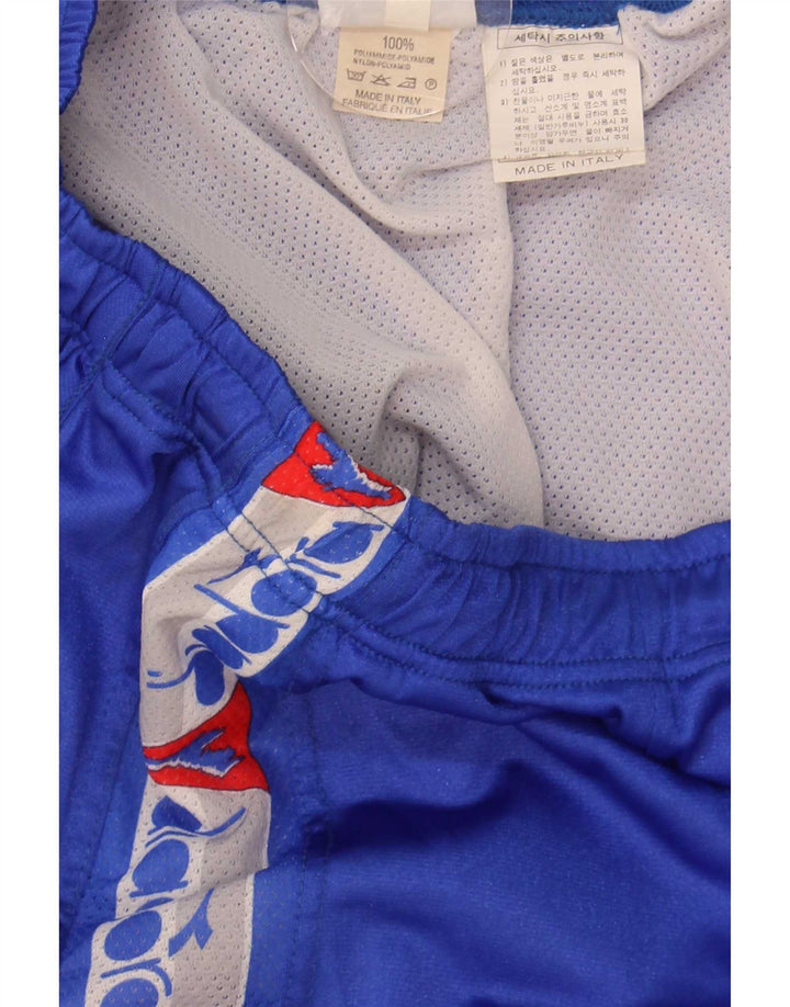 Diadora Short de Bain Graphique Homme Bleu Moyen Colourblock Polyamide