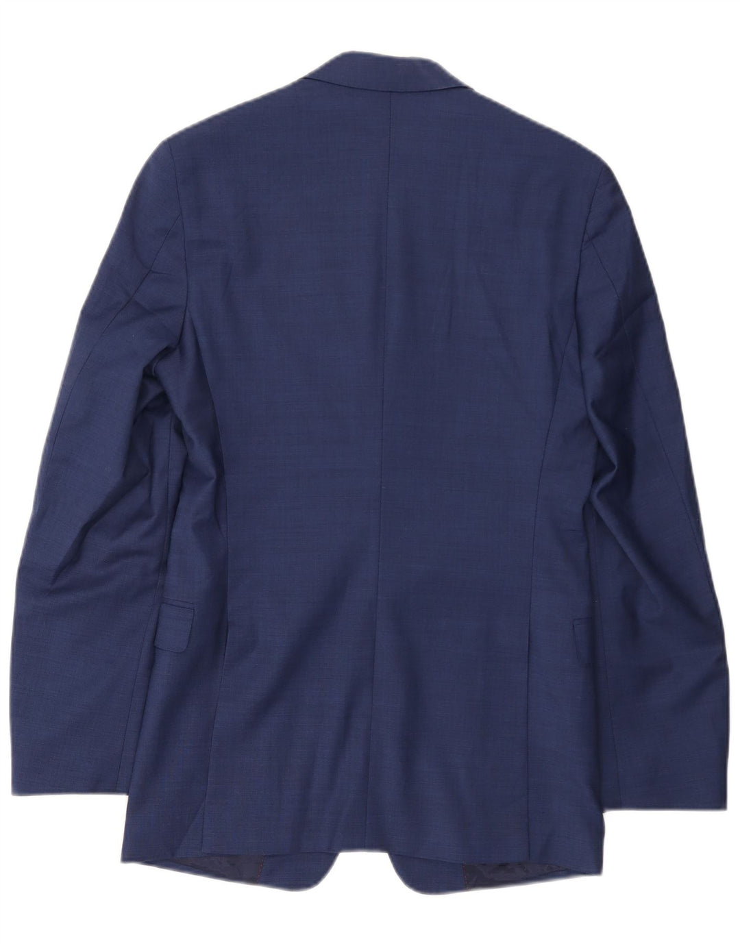 TOMMY HILFIGER Veste Blazer 2 Boutons Homme UK 38 Laine Bleu Marine Moyen