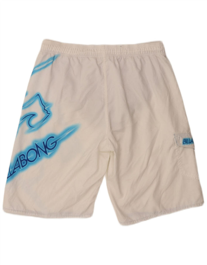 Billabong Short de bain graphique pour homme 2XL Blanc Polyester
