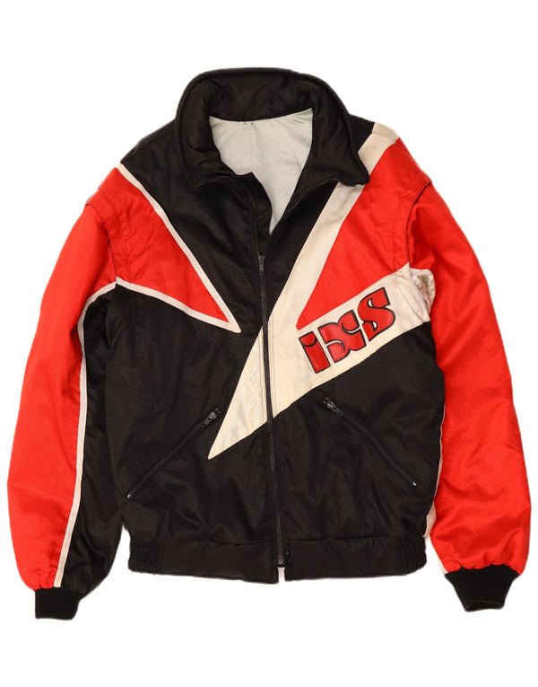 IXS Veste Motorstyle Graphic Racer pour homme UK 42 XL Noir Colorblock Tactel