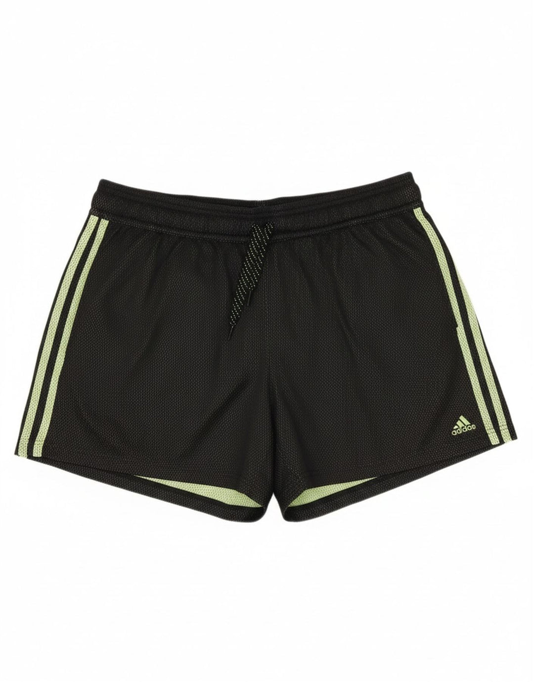 Adidas Short de sport pour femme UK 16/18 Large Noir Polyester
