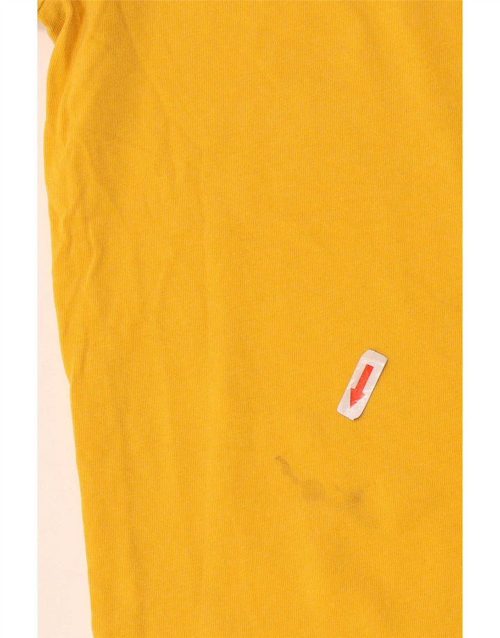 Adidas T-Shirt Homme Haut Jaune Moyen Coton