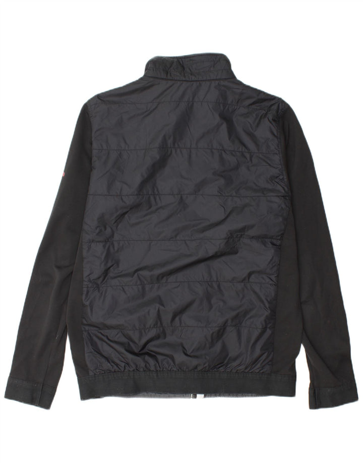 THE NORTH FACE Mens Tracksuit Top Jacket Medium Black Nylon