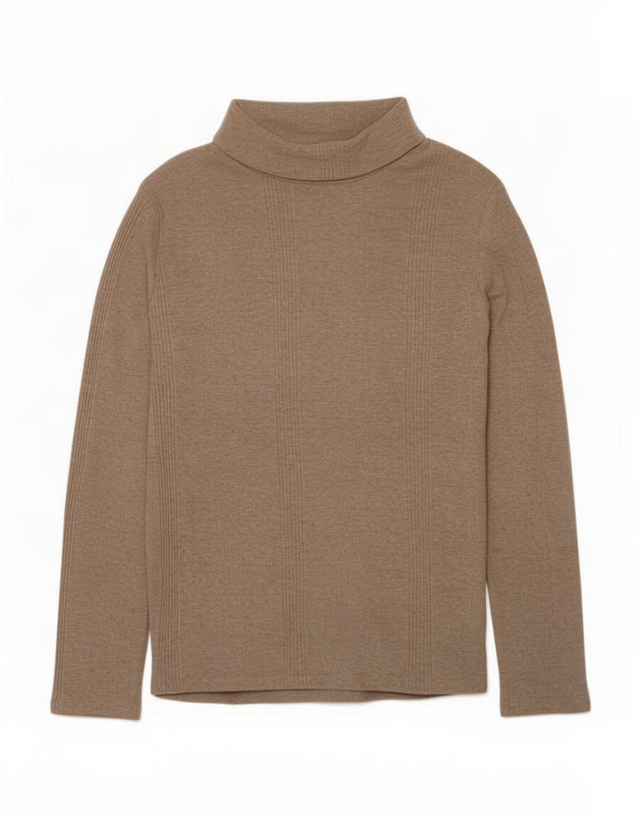 Marks & Spencer Haut chemisier régulier pour femme UK 14 Coton beige moyen