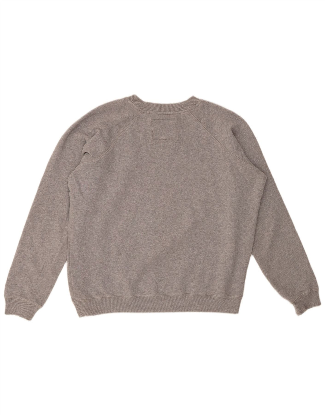 JACK WILLS Sweat-shirt surdimensionné pour femme UK 12 Gris moyen Coton