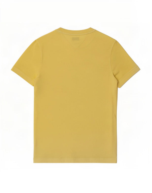 Tommy Hilfiger T-shirt slim fit pour hommes, petit jaune