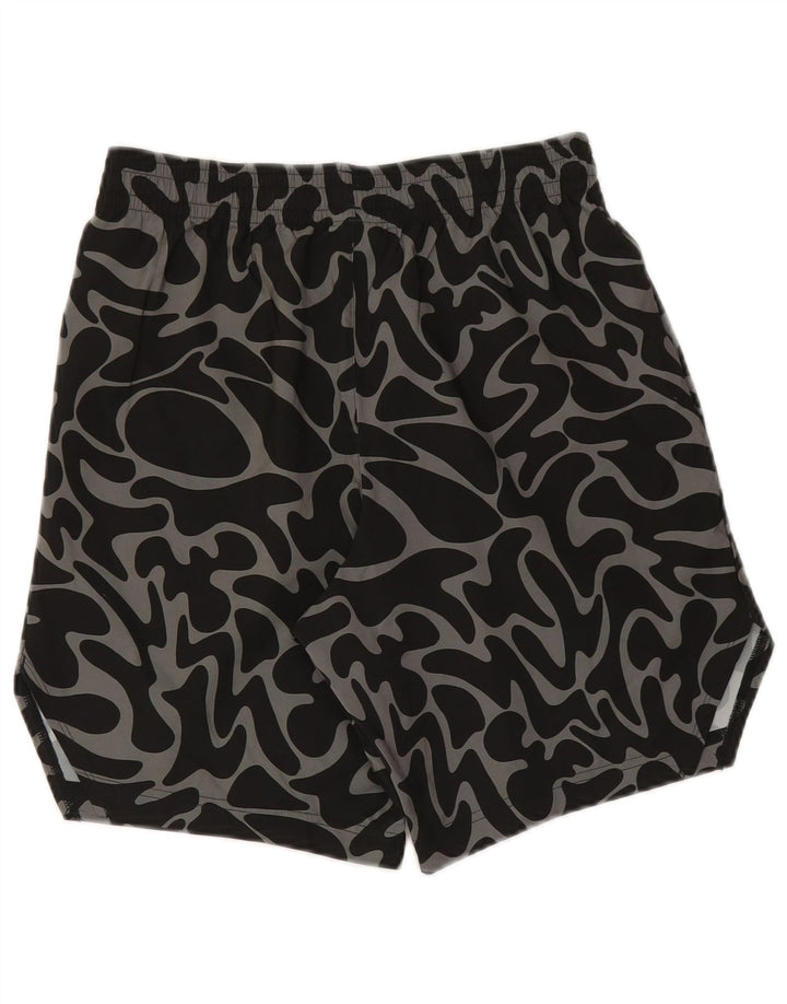 Reebok Short de sport XS Homme Noir Camouflage Polyester