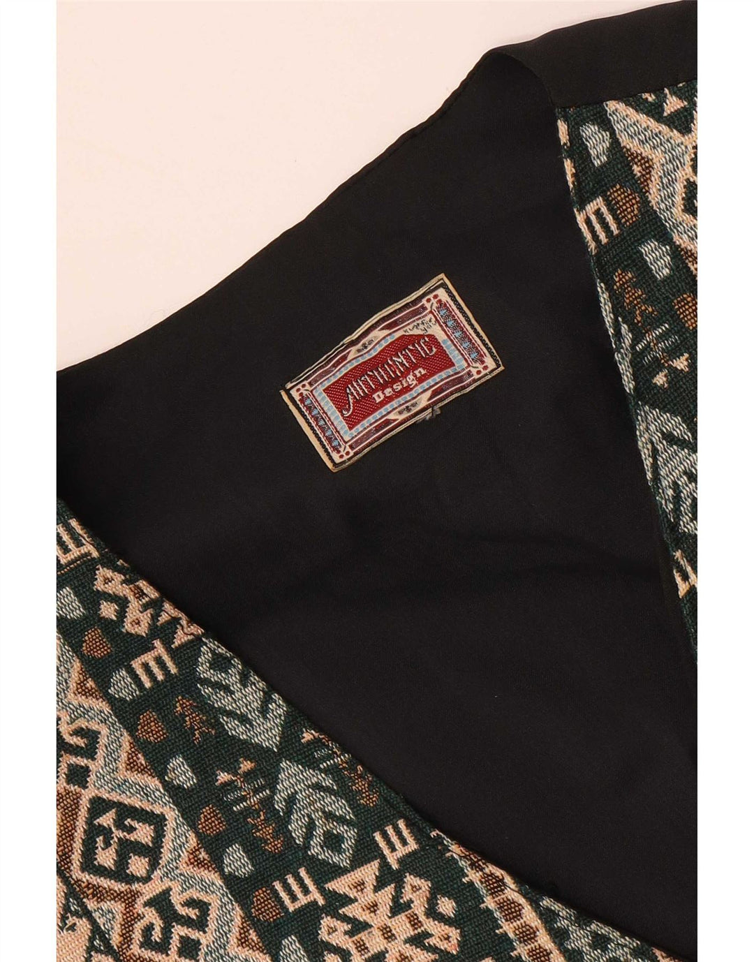Authentique Gilet Homme Petit Multicolore Fair Isle