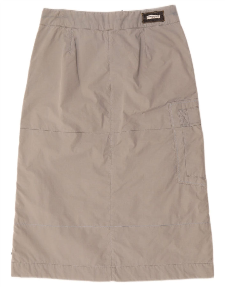 Murphy & Nye Jupe cargo taille haute pour femme W28 Gris moyen