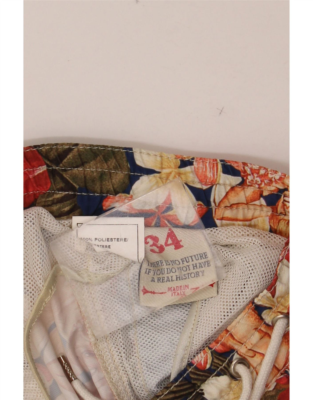 ROY ROGERS Short de bain homme grand polyester floral multicolore