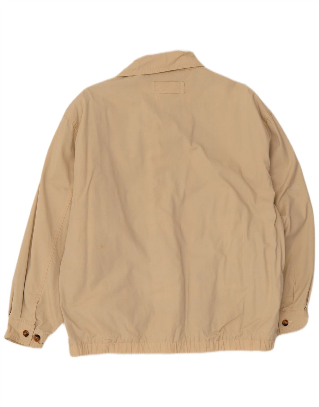 Tommy Hilfiger Veste Bomber Homme UK 36 Petit Coton Beige