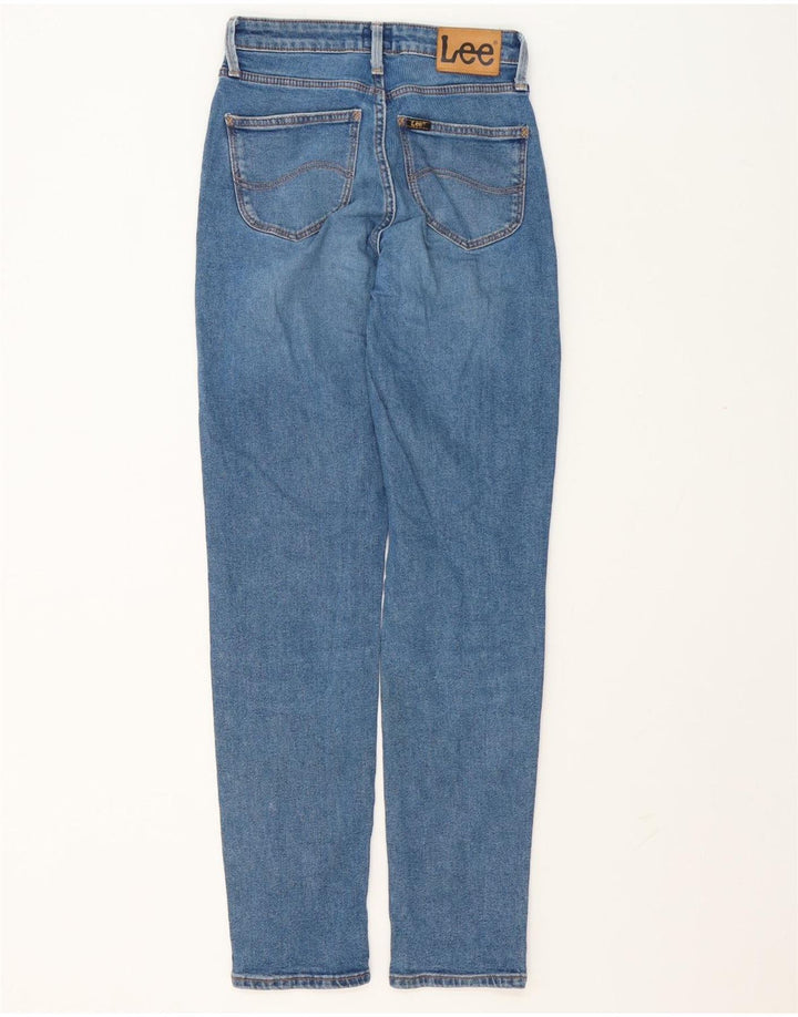 Lee Jean Mom Droit Femme W25 L30 Bleu Coton