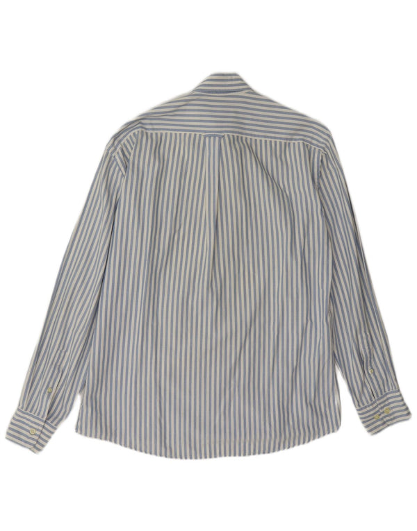 Gant Mens Regular Fit Shirt Medium Blue Pinstripe Cotton