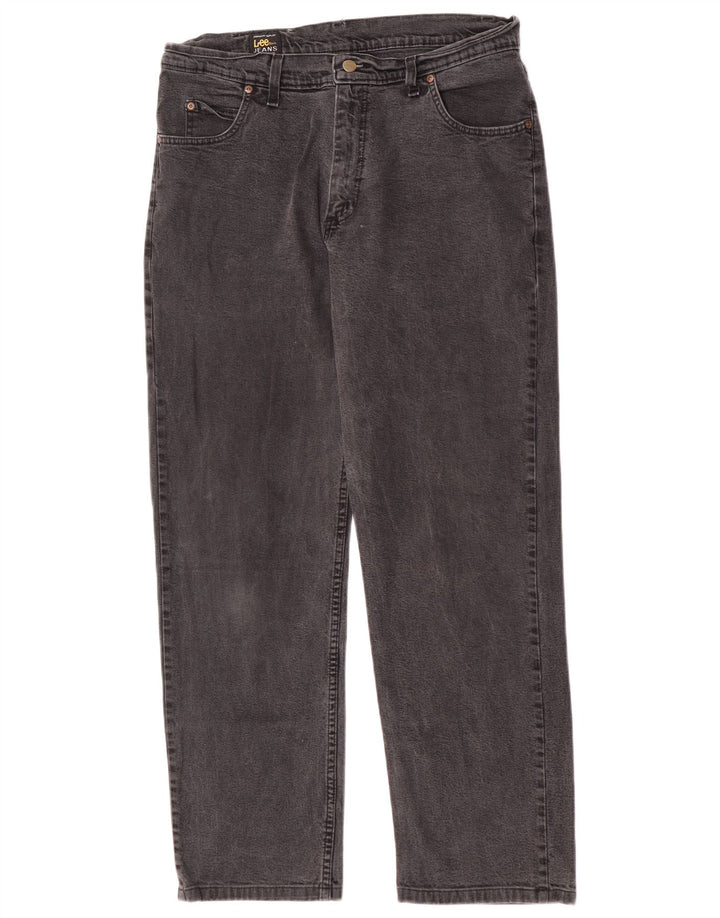Lee Jean Droit Brooklyn Homme W36 L30 Gris Coton