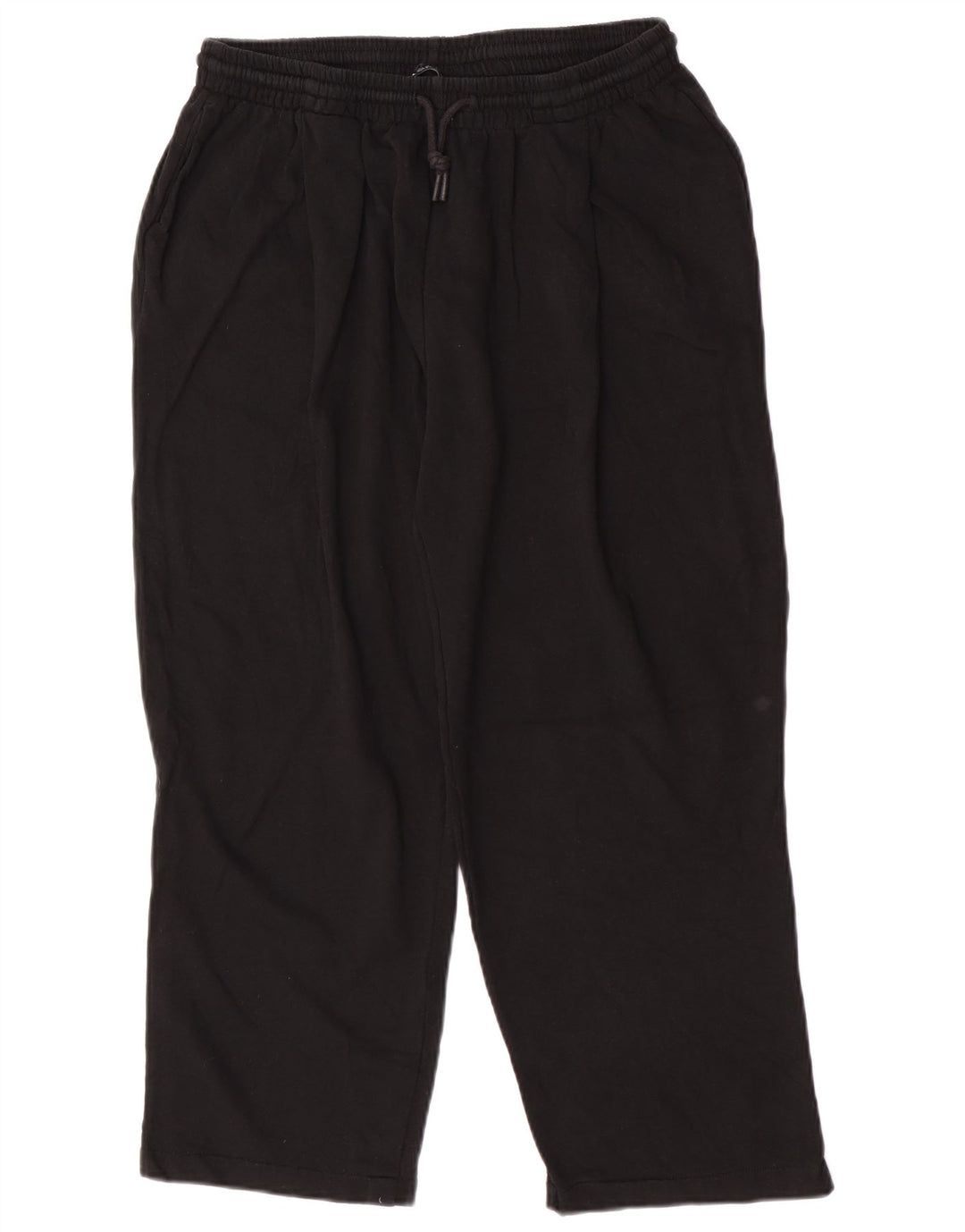 Zara Pantalon de survêtement pour femme UK 14 Large Noir