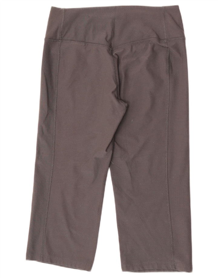 Legging Capri Nike Dri Fit pour femme UK 14 Gris moyen Polyester