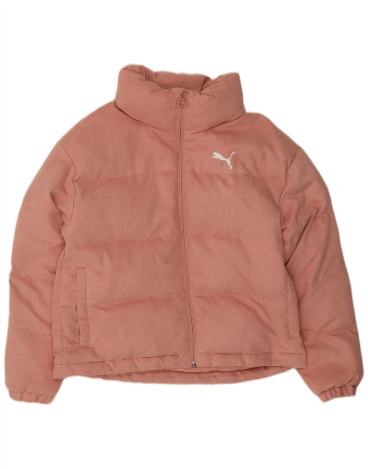Puma Veste rembourrée pour femme UK 14 Rose moyen Polyester