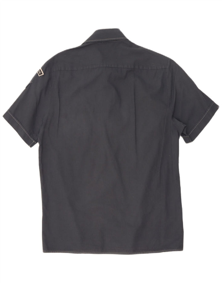 Levi's Chemise à Manches Courtes Homme Gris Moyen