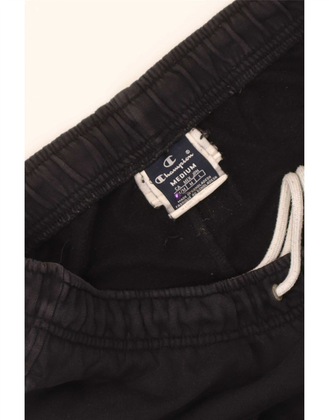 Champion Pantalon De Survêtement Joggers Homme Noir Moyen Coton