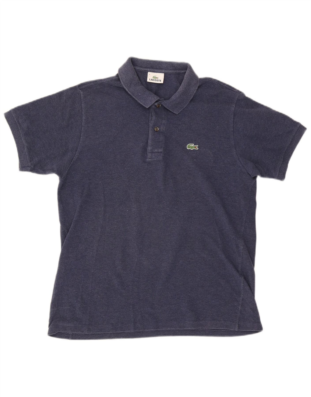 Lacoste Polo Homme Taille 4 Coton Bleu Marine Moyen