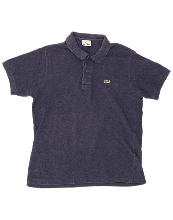 Lacoste Polo Homme Taille 4 Coton Bleu Marine Moyen