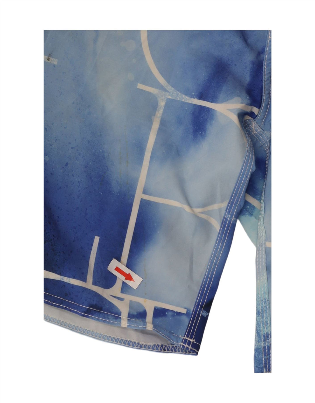 Rip Curl Short de bain graphique à motif abstrait pour hommes, grand bleu