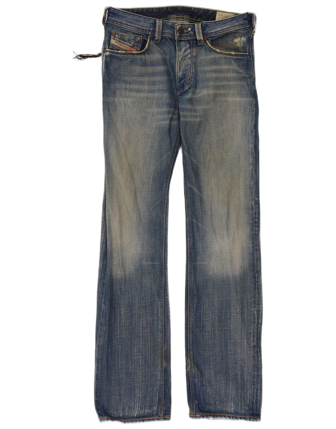 DIESEL Jean Droit Yarik Homme W29 L34 Bleu Coton