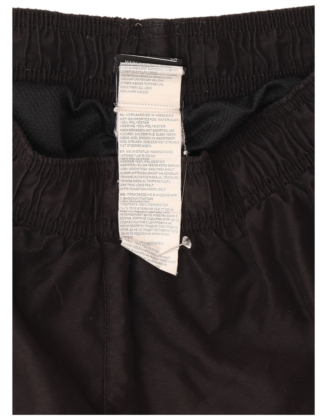 Short de sport Nike pour hommes, petit, noir, polyester