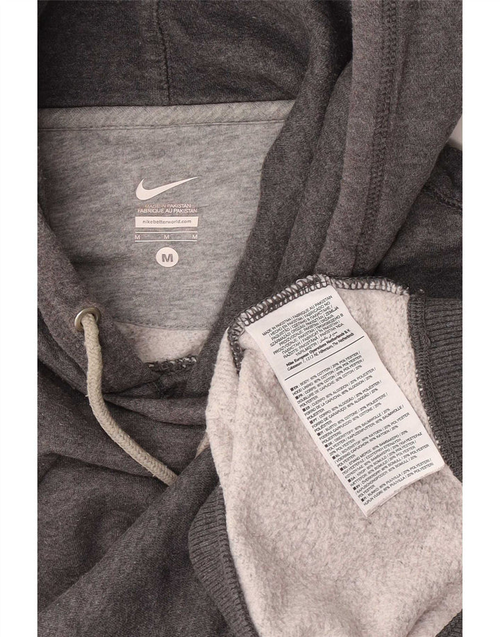 Nike Pull à capuche en coton gris moyen pour homme