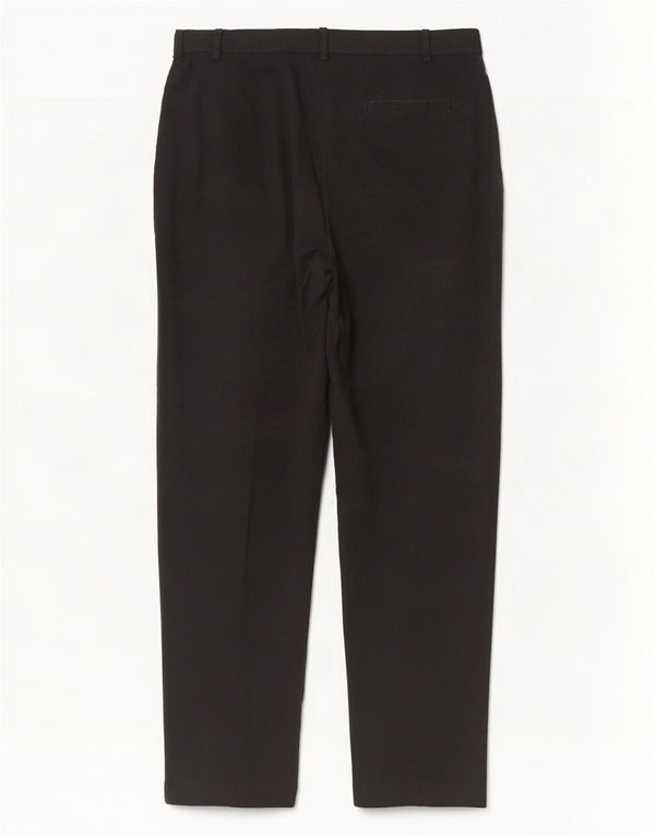 Marks & Spencer Pantalon chino taille haute pour femme UK 18 XL W38 L30 Noir