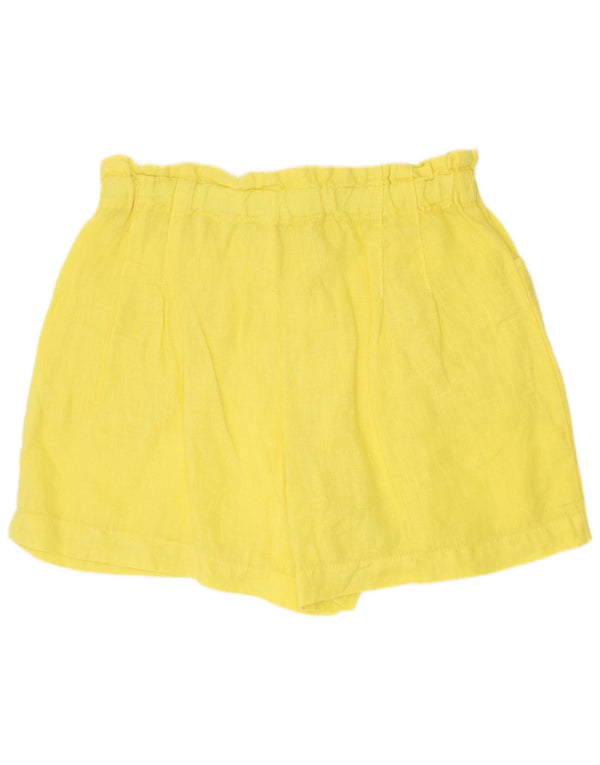 Short décontracté fille Zara 11-12 ans W28 jaune