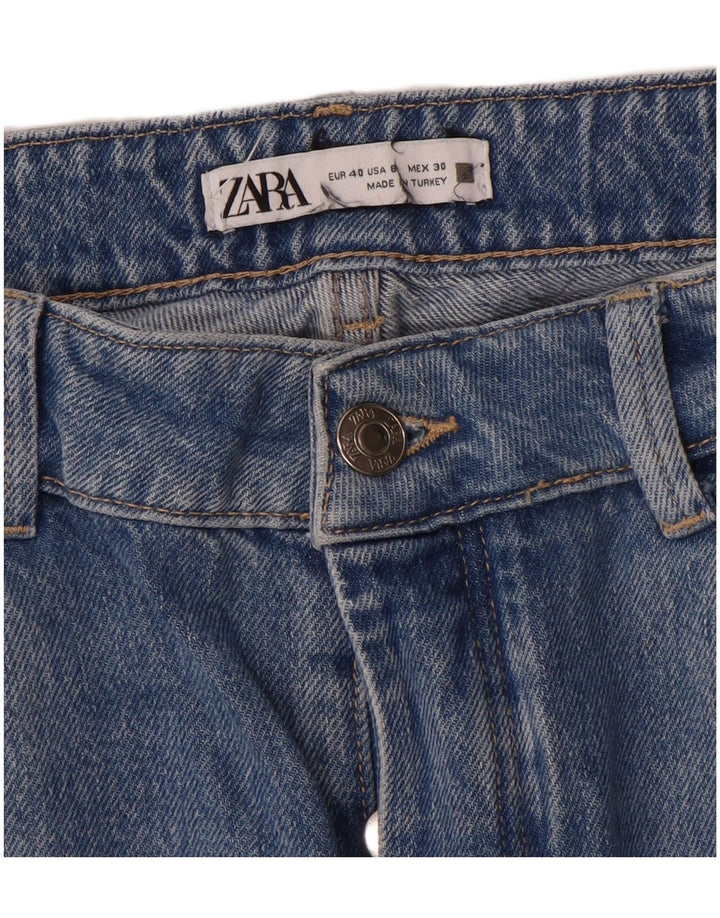 Zara Jean droit pour femme EU 40 Medium W30 L32 Bleu