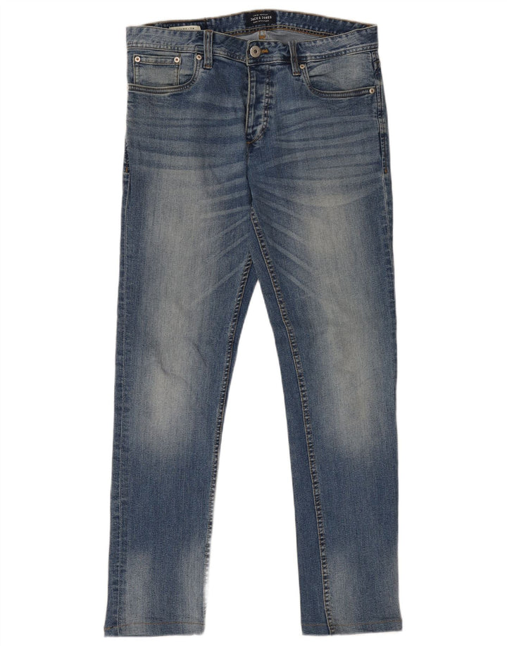 JACK & JONES Jean Slim Tim W31 L31 Homme Bleu Coton