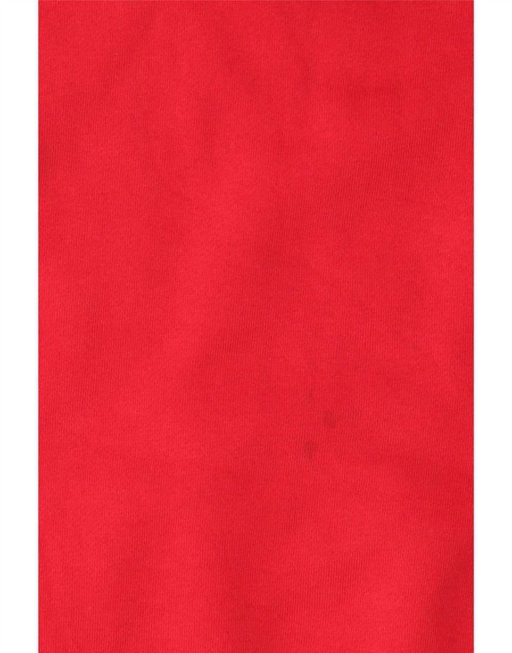 Fila Pull à capuche pour homme 2XL Rouge Coton