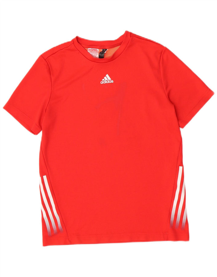 Adidas T-Shirt Garçon 13-14 ans Rouge Polyester