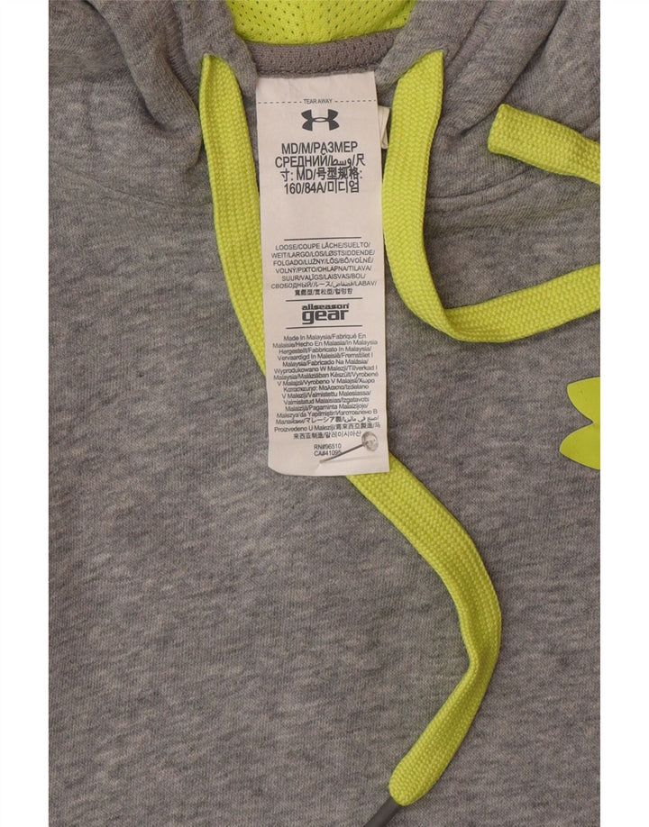 Under Armour Sweat à capuche pour femme UK 44 Gris moyen Coton