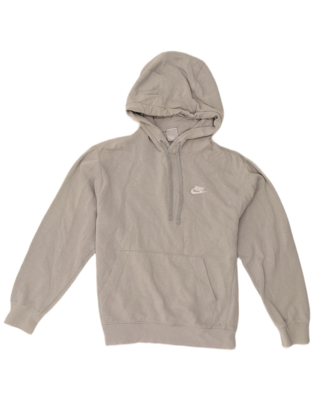 Nike Pull à capuche pour homme Petit Gris Coton