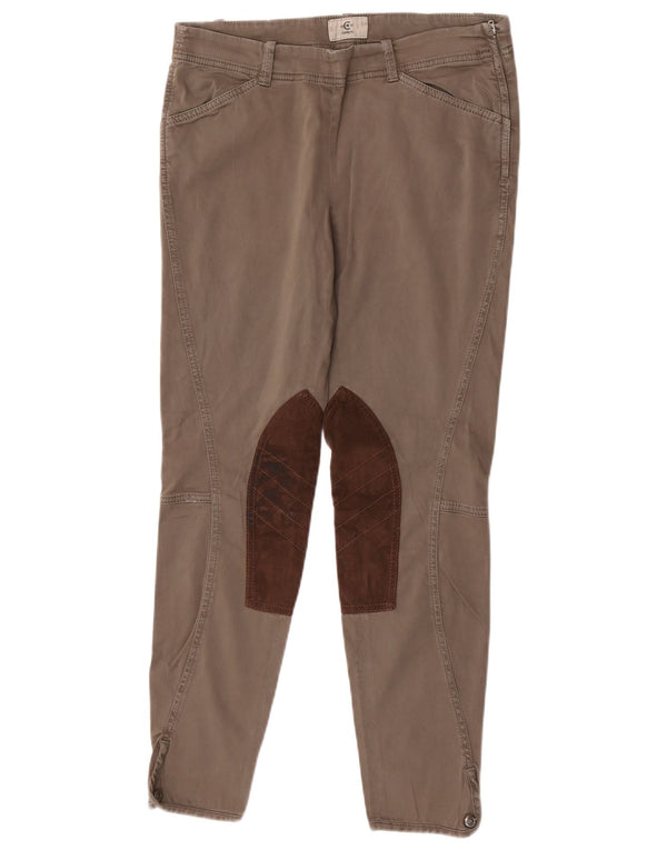 Cerruti 1881 Pantalon décontracté pour femme IT 42 Medium W31 L27 Gris Colourblock